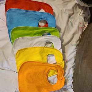 Colorful Baby Bib Set Of 6
